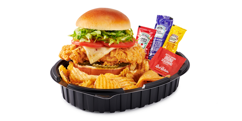 Crispy Chicken Sandwich Boxed Meal